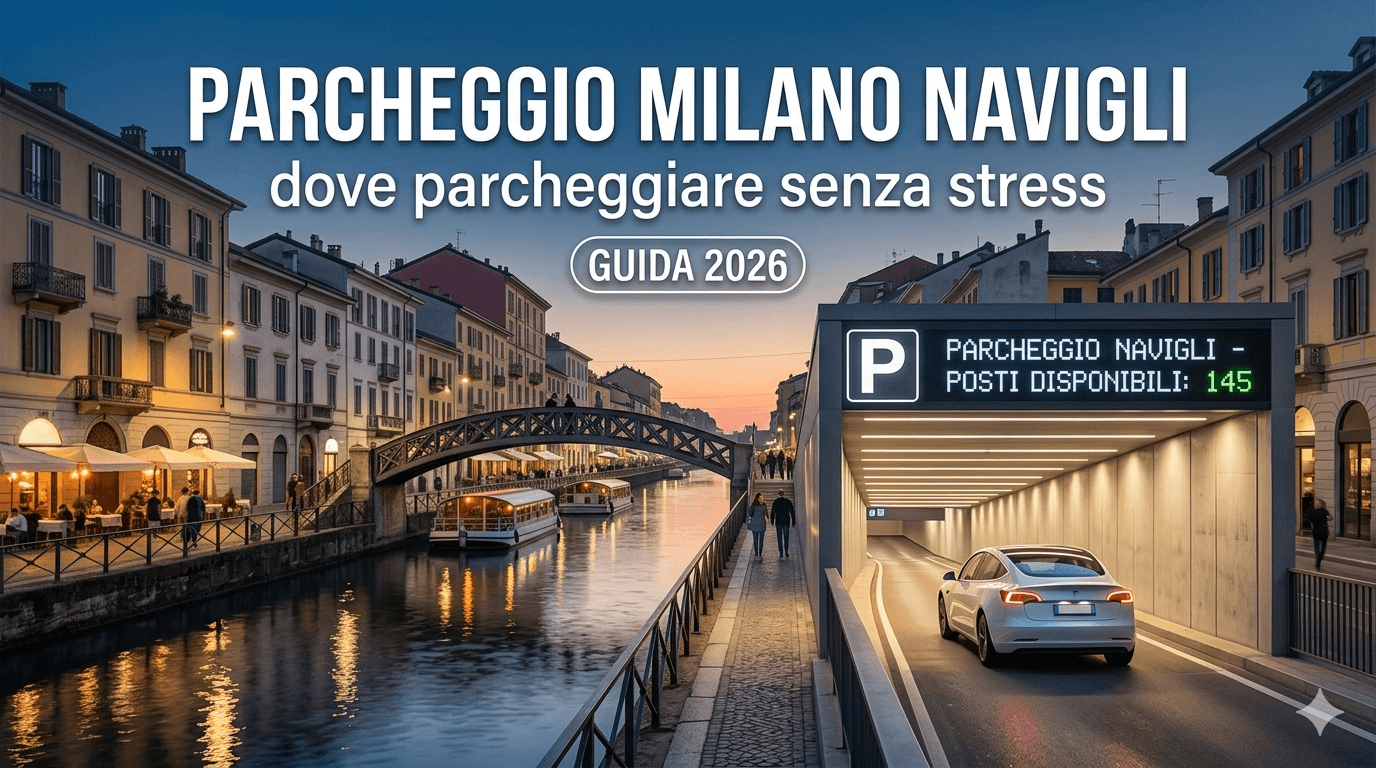 Parcheggio Milano Navigli: dove parcheggiare senza stress (Guida 2026)